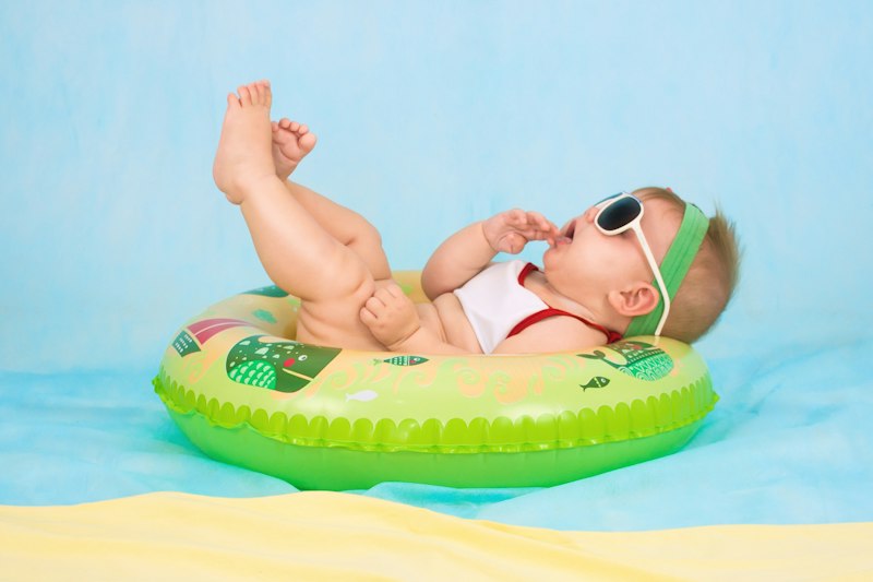 Newborn baby sleeping